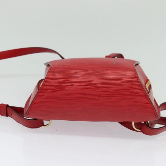 LOUIS VUITTON Epi Mabillon Backpack Castilian Red - Picture 5 of 16